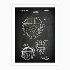 Vintage Football Helmet 1928 Patent Print Football Gifts Football Patent Helmet Art Sports Football Helmet Vintage Football Sf9141 Art Print