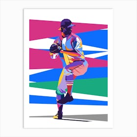 Aceeeee Baseball Art Print