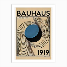 Bauhaus exhibition poster 5 Art Print