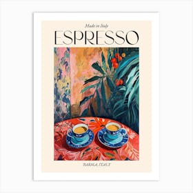 Parma Espresso Made In Italy 3 Poster Art Print