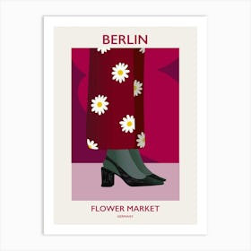 BERLIN | FLOWER MARKET Art Print