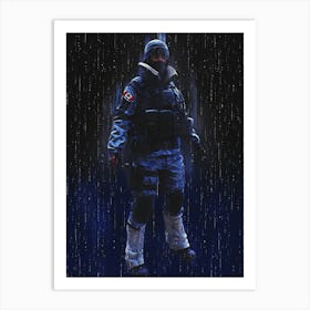 Frost – Rainbow Six Siege Art Print