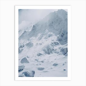 Snowy Mountain 2 Art Print
