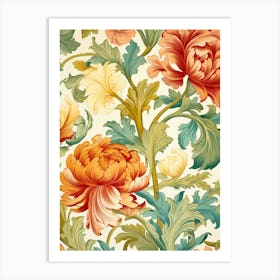 Floral Pattern 57 Art Print