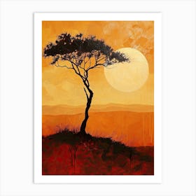 Unraveled Dreams; Africa Art Print