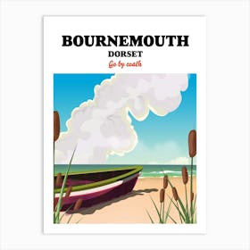 Bournemouth Dorset Seaside Art Print