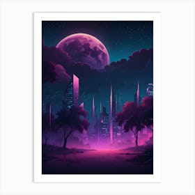 Sci-Fi City Art Print