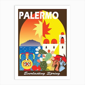 Palermo, Sicily, Everlasting Spring Art Print