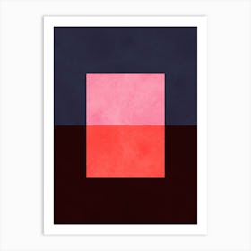 Modern geometric art 7 Art Print