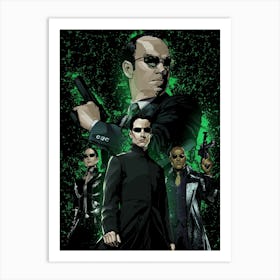 Matrix I Art Print