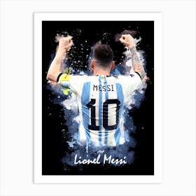 Lionel Messi 16 Art Print