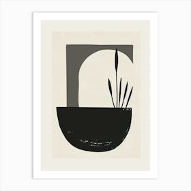 Miami Stone Park Bauhaus Minimalist Art Print