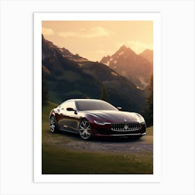 Maserati Granturismo 7 Art Print