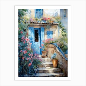 French Cottage Art Print