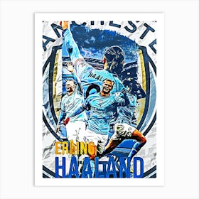 Manchester City 3 Art Print