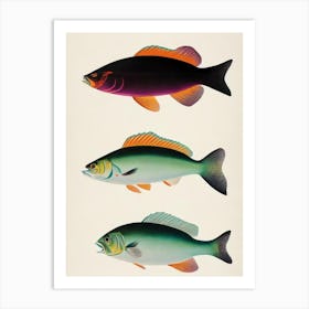 Driftfish Vintage Poster Art Print