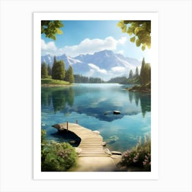 Lake 1 Art Print