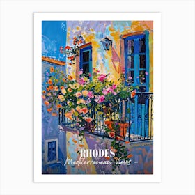 Mediterranean Views Rhodes 4 Art Print