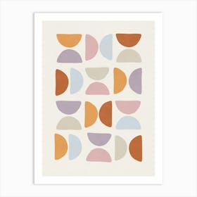 Geometric Shapes 25 2 Art Print