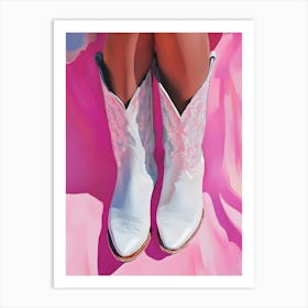 Cowboy Boots 6 Art Print