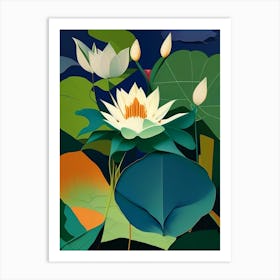 American Lotus Fauvism Matisse 1 Art Print