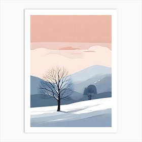 Winter Landscape 6 Art Print