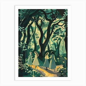 Walk In The Woods Art Print