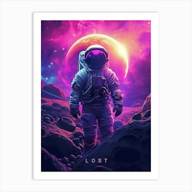 Lost In Space 1 Art Print