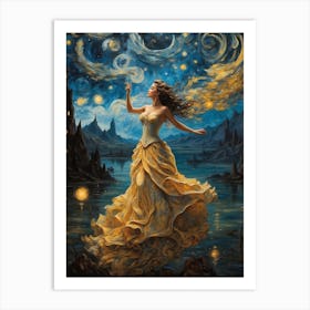 Starry Night Art Print