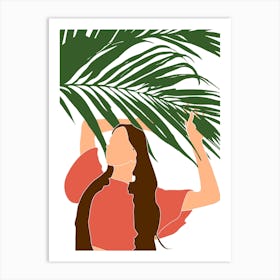 Tropical Reverie Free Spirit Art Print
