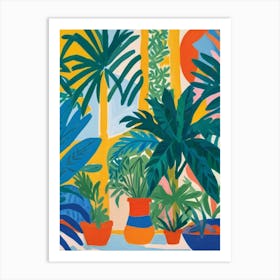 Tropical Garden 2 Art Print