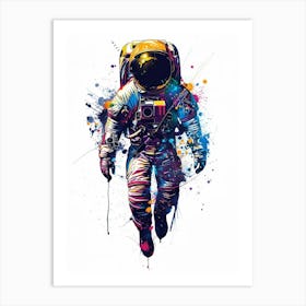 Astronaut Canvas Print 14 Art Print