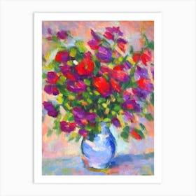 Sweet Pea Artwork Name Flower Art Print