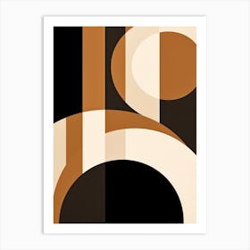 Bauhaus Flux: Shapes in Motion Art Print