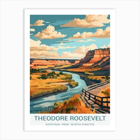 Theodore Roosevelt National Park Art Print