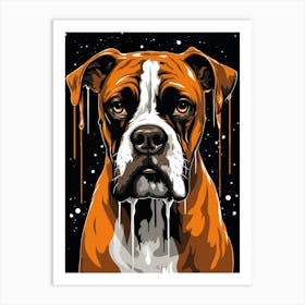 Boxer Dog 1 Art Print