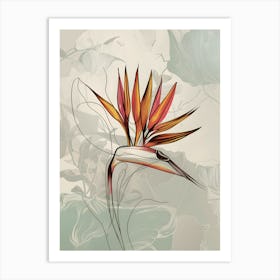 BIRD OF PARADISE Art Print