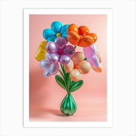 Dreamy Inflatable Flowers Statice 1 Art Print