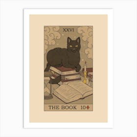 The Book Art Print