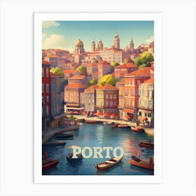 Porto Portugal Travel Art Print