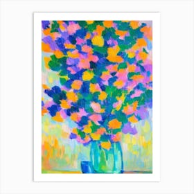 Simple Still Life Matisse Inspired Flower Art Print