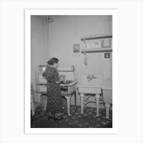 Untitled Photo, Possibly Related To Nathan Katz S Apartment, East 168th Street, Bronx, New York Art Print