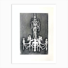 Chandelier III Art Print