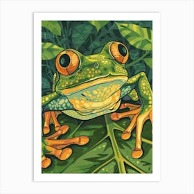 Tree Frog 1 Art Print