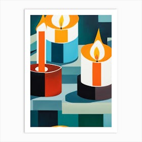 Candles Art Print