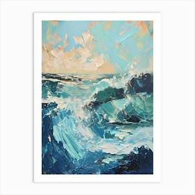 Abstract Sea Art Art Print