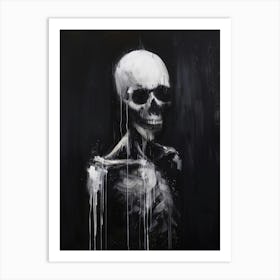 Skeleton 2 Art Print