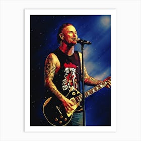 Superstars Of Corey Taylor 2018 Live In The Rave Milwaukee Art Print