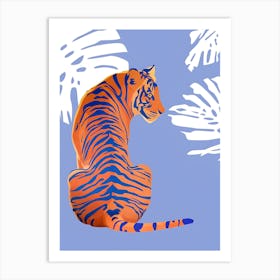 Tiger In The Jungle 2 Art Print