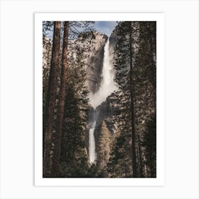 Yosemite Waterfall Art Print